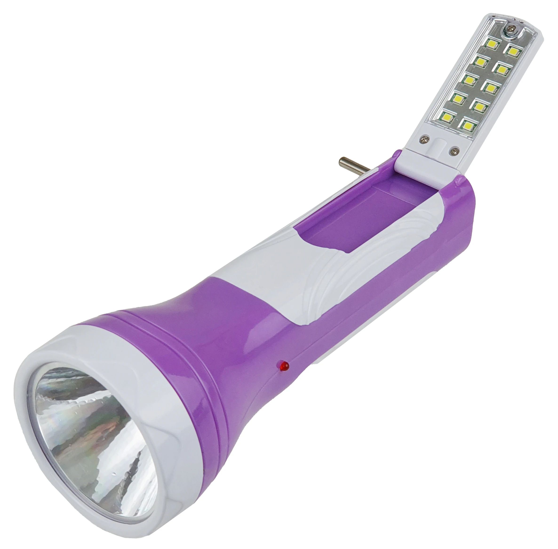Ładowalna Latarka Led Awaryjna Akumulatorowa 2W1