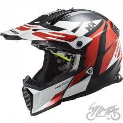 Kask motocyklowy LS2 FAST EVO mini junior quad cross prezent wysyłka