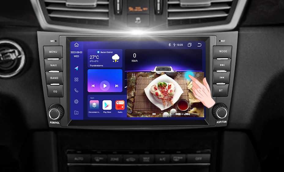 Radio Mercedes Benz E W211  CLS W219 ANDROID 8" 1/32GB