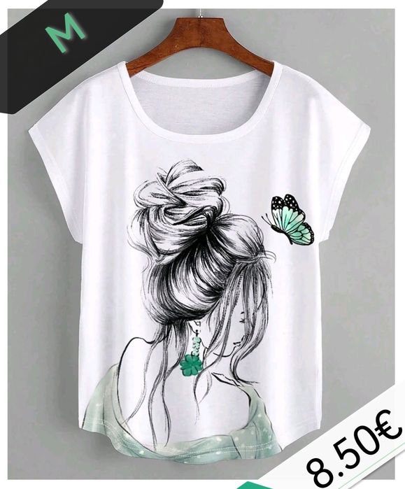 T-shirt - Tamanho M (NOVA)