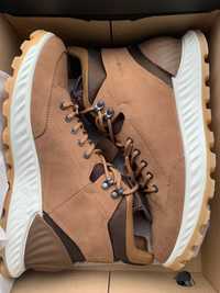 Ecco Men’s Exostrike Hydromax Hiking Shoes Camel Brown Outdoor Boot