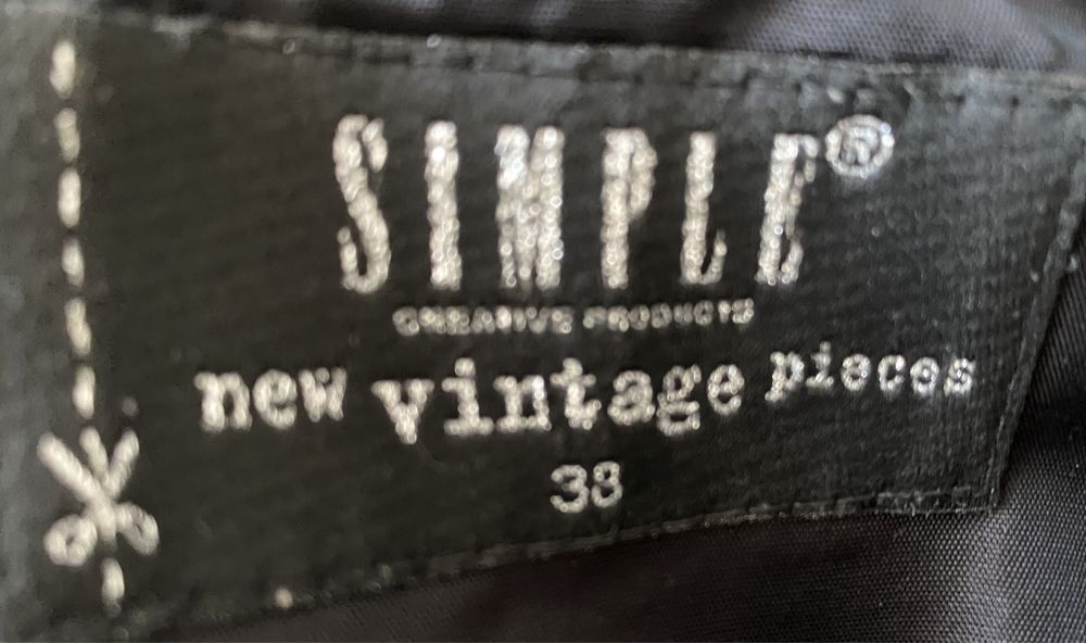 Sukienka SIMPLE Creative Products w kratkę rozm. 38