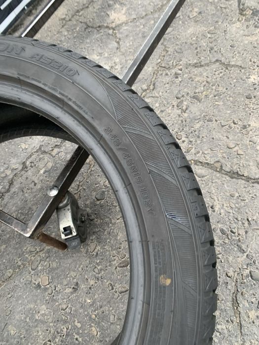 Шини 245/45 R19 пара Falken 2022р, 6,5мм,  всесезон