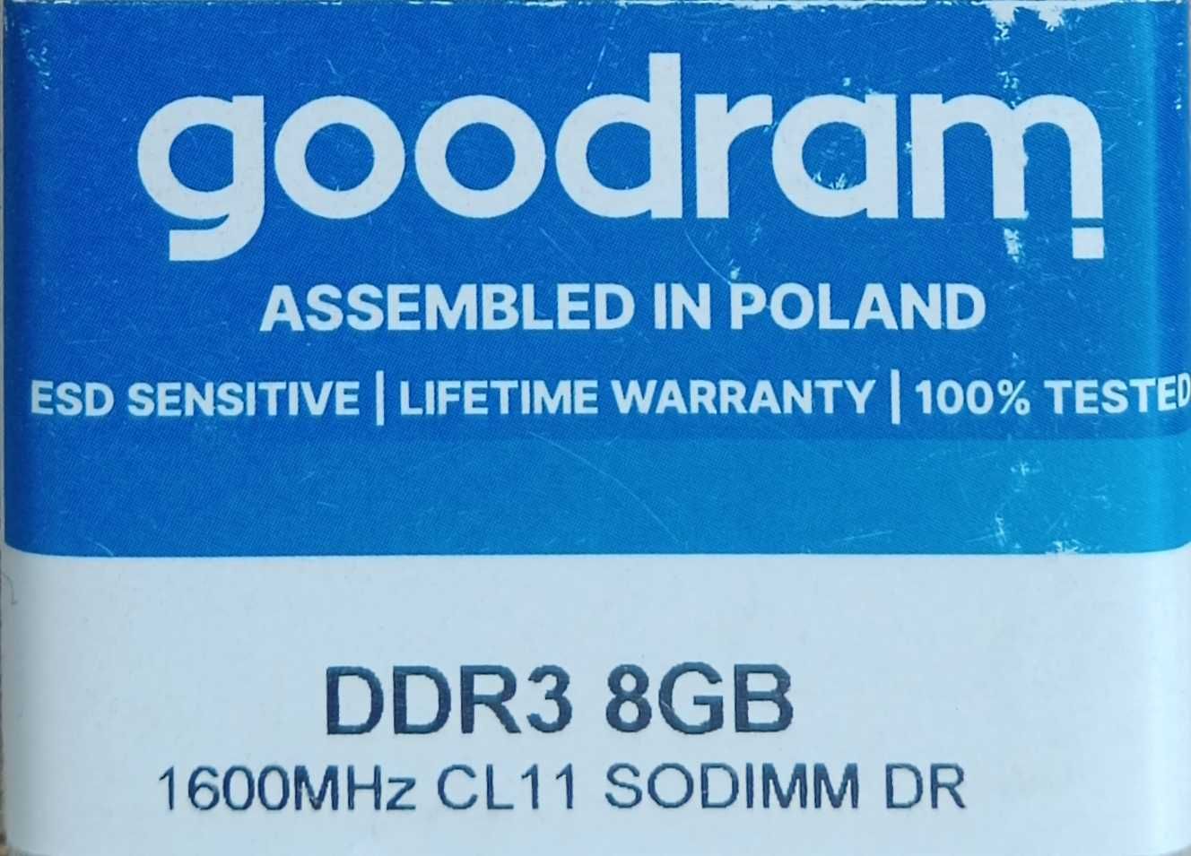 Pamięć RAM 8gb do laptopa