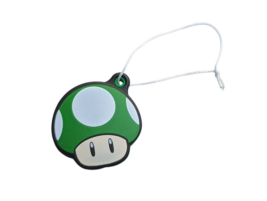 Figurka zawieszka breloczek zielony grzybek Kinder Joy Super Mario