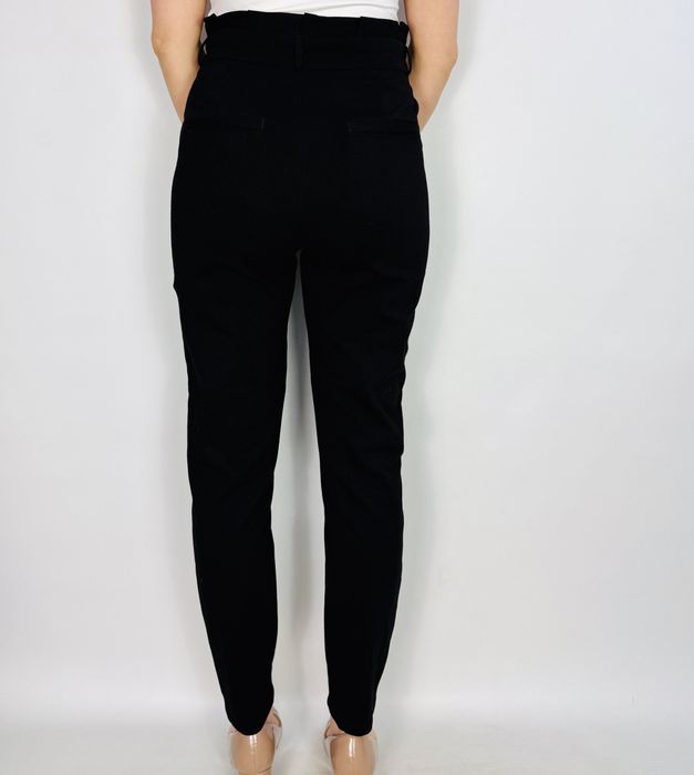 Czarne spodnie z wysokim stanem S 36 Vero Moda