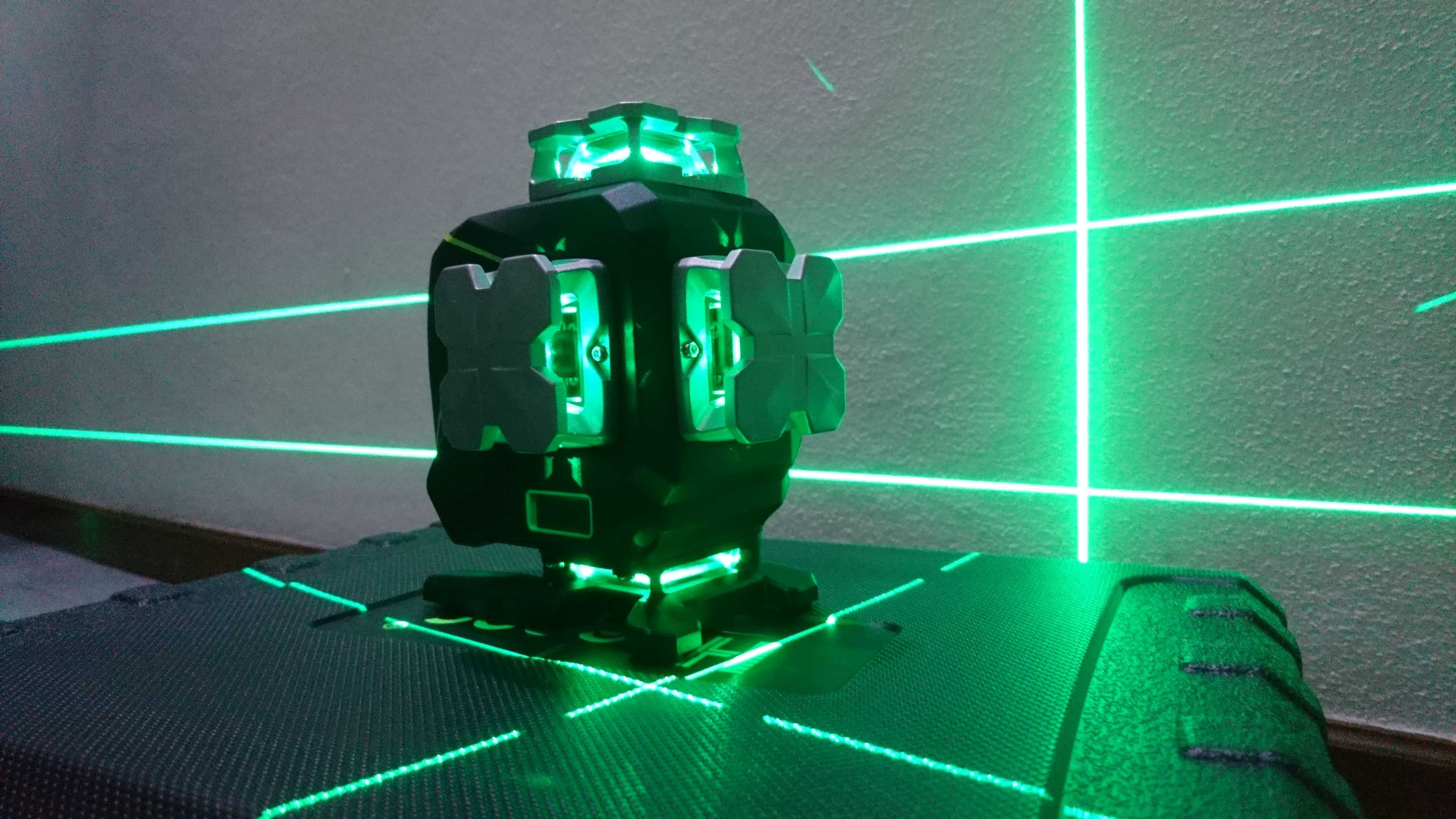 nível de laser Huepar S04CG/CR 4D NOVO