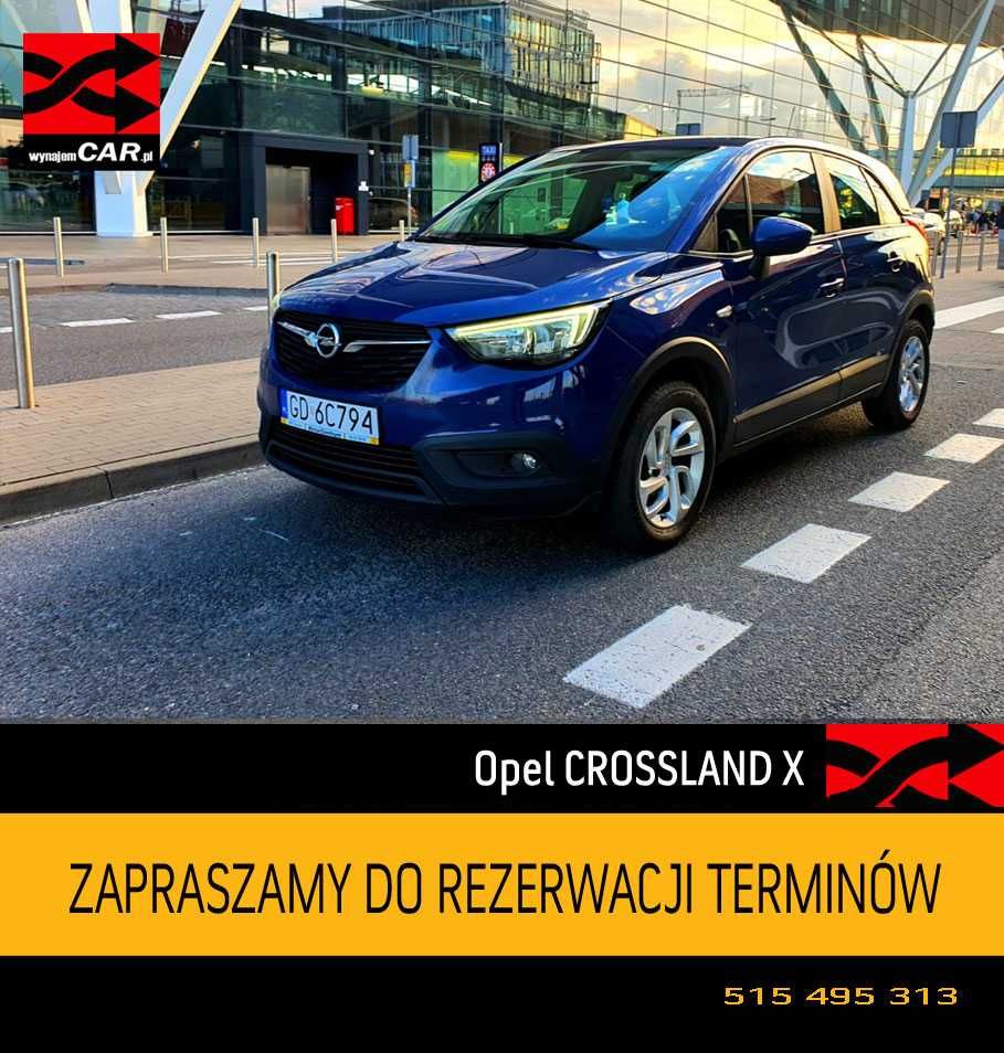Opel Crossland X- Wynajem/ Wynajem samochodów/ wynajem na lotnisku