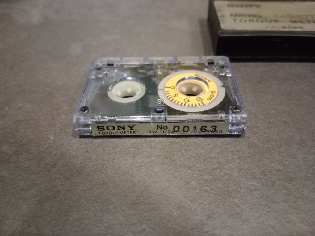 Sony torquemeter microcassette TW-1112A