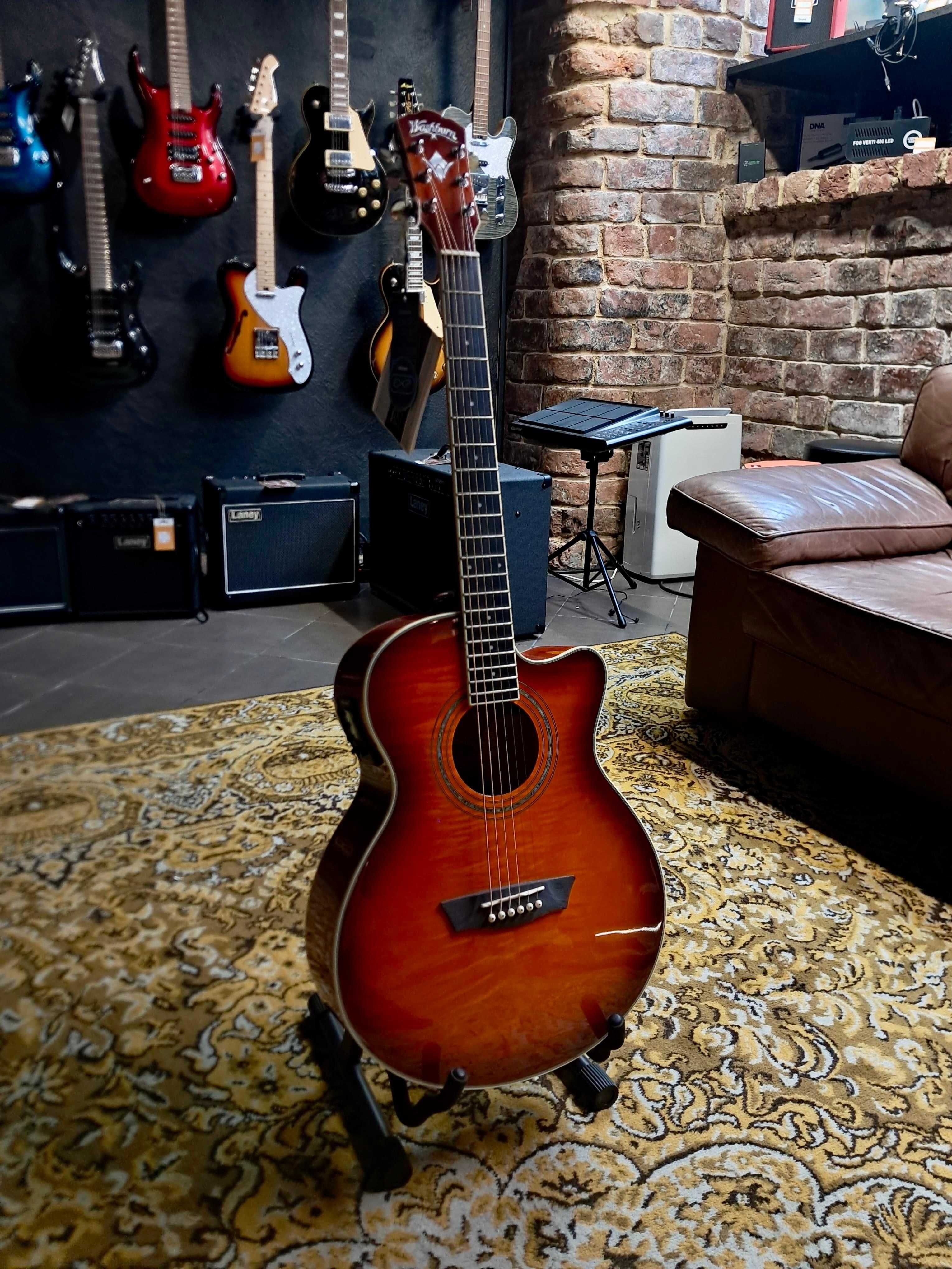 Washburn EA15 ITB – elektroakustyczna gitara z klasycznym brzmieniem