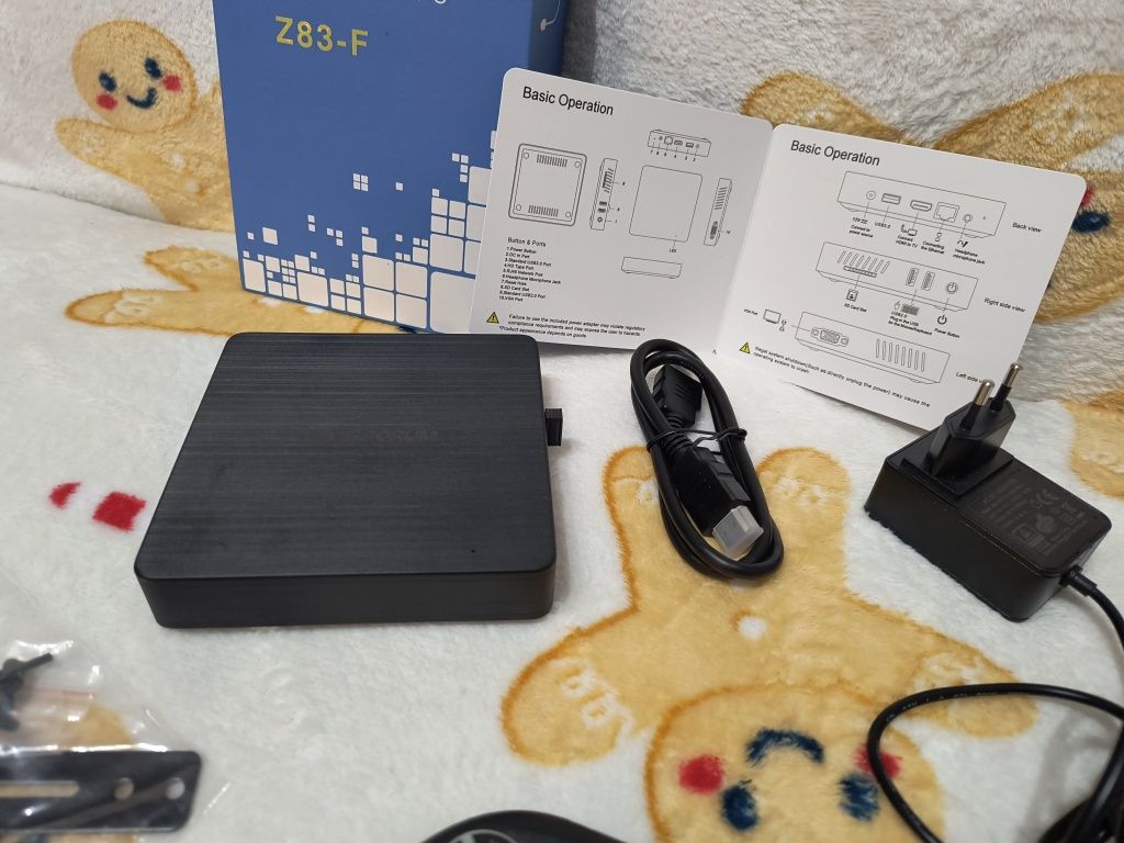 Mini PC komputer laptop 4x1.92Ghz 4GB Ram Wi-Fi BT Retro konsola Serwe