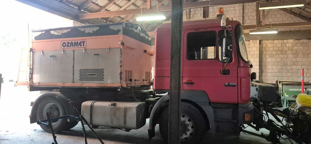 MAN + posypywarka Ozamet OZ-PT6