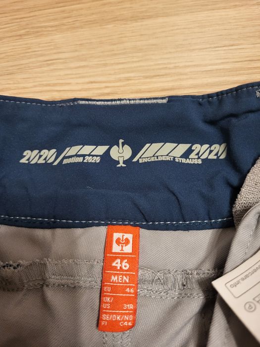 Krutkie spodenki meskie Engelbert Strauss motion2020