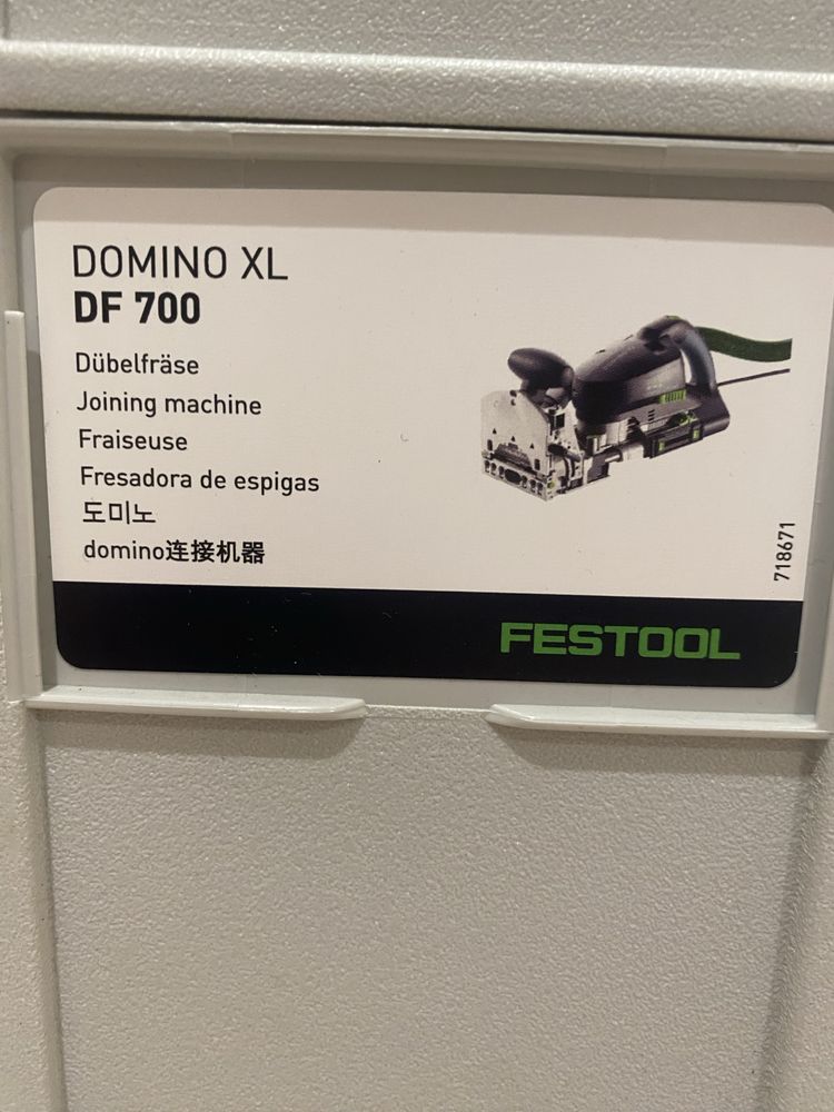 Фрезер Festool DOMINO XL DF 700 EQ-Plus