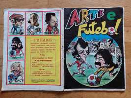 Caderneta de cromos "Arte e futebol 79/80" Completa