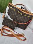 Torba worek Torebka damska Louis Vuitton kuferek nowa logowana brazowy