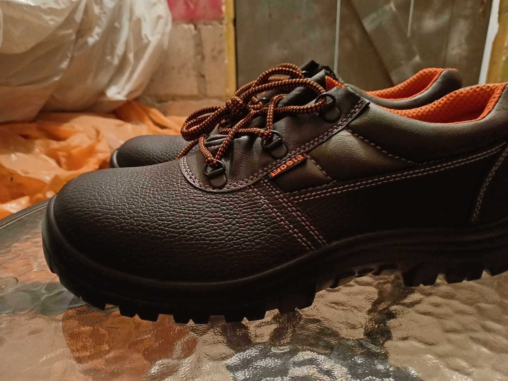 Buty robocze skórzane