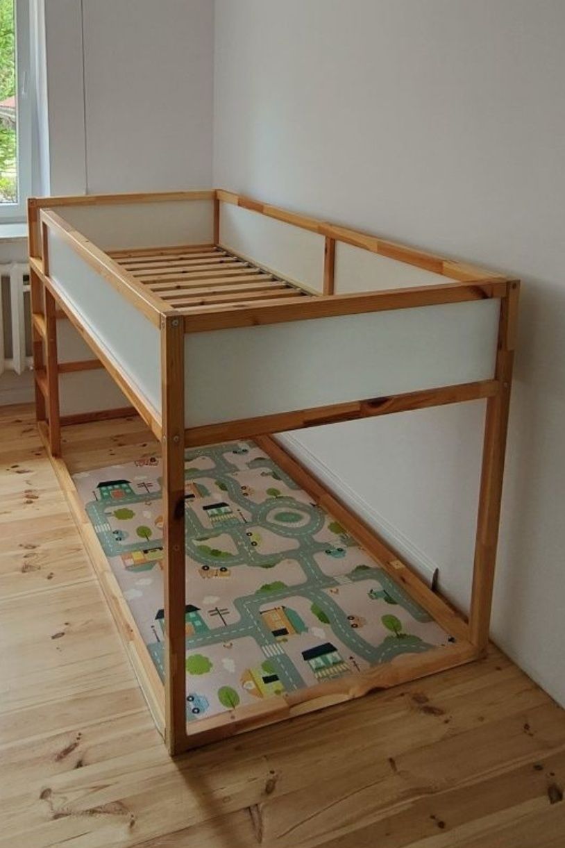 łóżko IKEA KURA z baldachimem lub bez