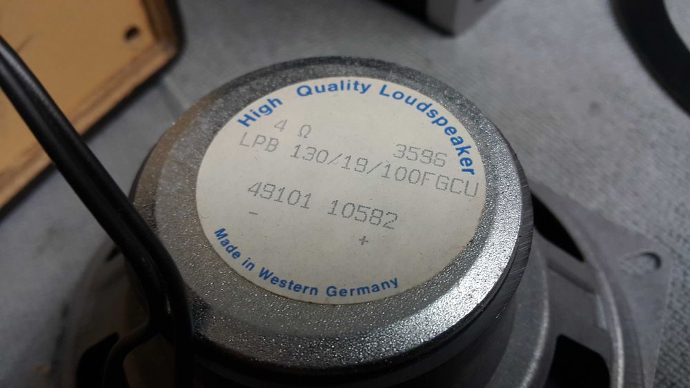 Kolumny RFT , szerokopasmowe głośniki