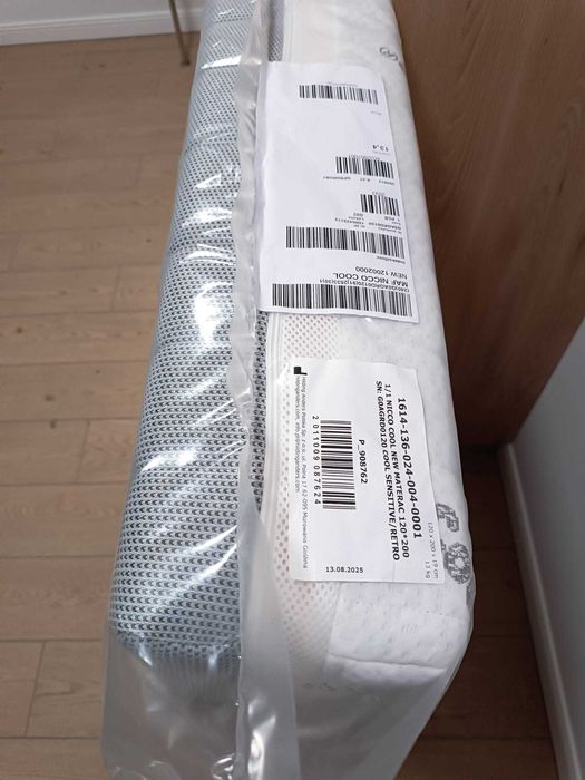 Materac piankowy, NICCO COOL NEW, H2/H3, 80x160 NOWY, ORG ZAPAKOWANY