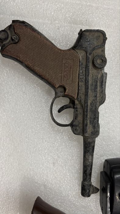 Lote de binquedos antigos formato pistola