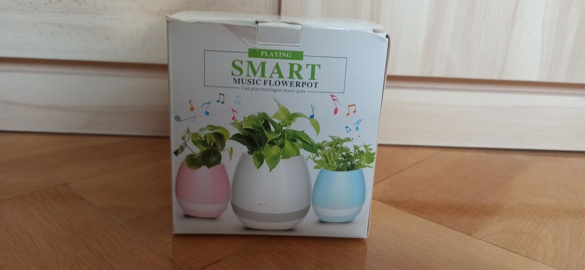 Playing smart music flowerpot