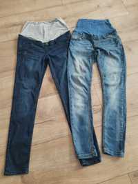 Jeansy spodnie ciążowe S L