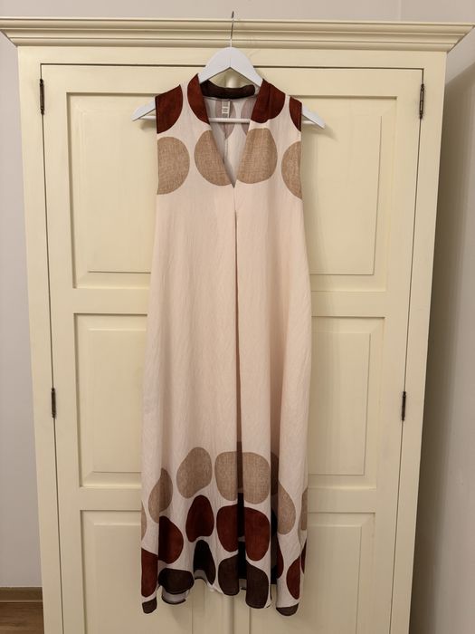 Wiskozowa sukienka midi z firmy Italian Style