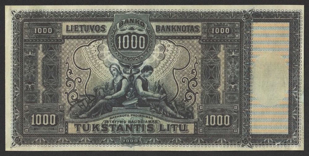 Litwa 1000 litu 1924
