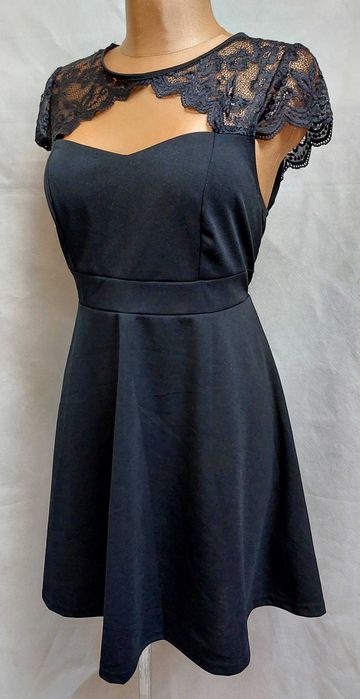 Elegancka mała czarna sukienka Shein 0XL 40/42/44