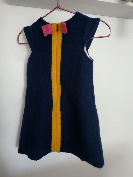 Vestido bebé menina DP...am 9 meses, 71 cm