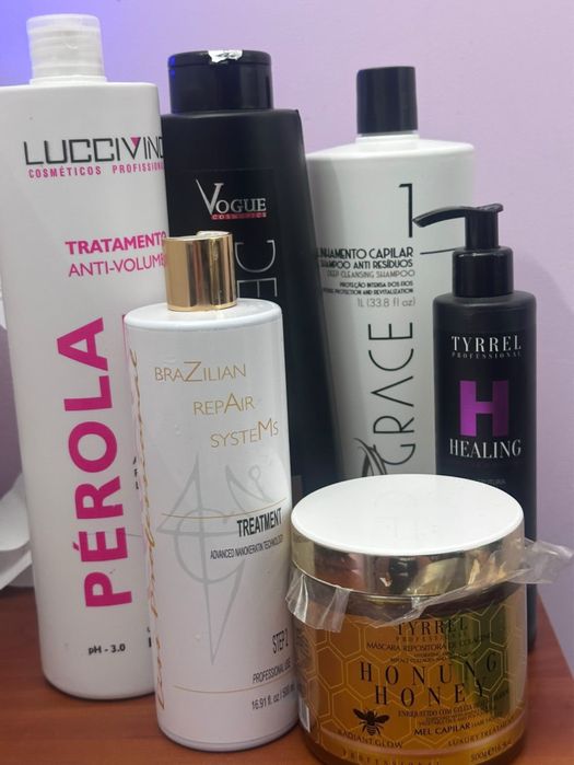 Zestaw kosmetyków do pielęgnacji włosów