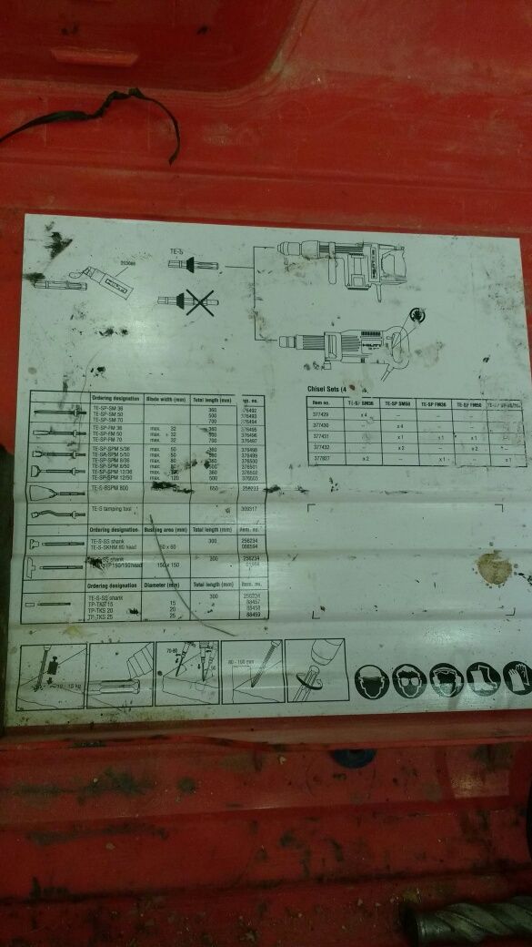 Отбойный молоток HILTI TE 905 - AVR отбойник