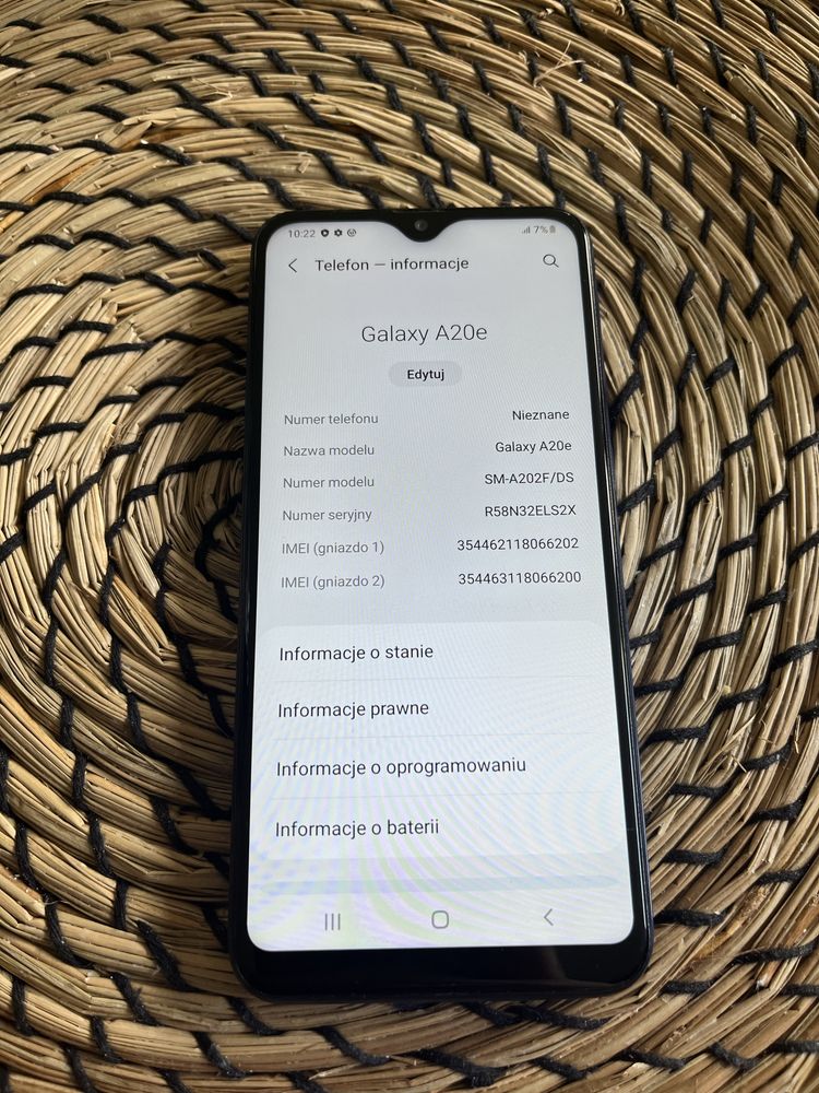 Samsung Galaxy A20