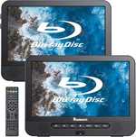NAVISKAUTO PB1002B Podwójny odtwarzacz Blu-Ray/DVD do samochodu, 10,1"