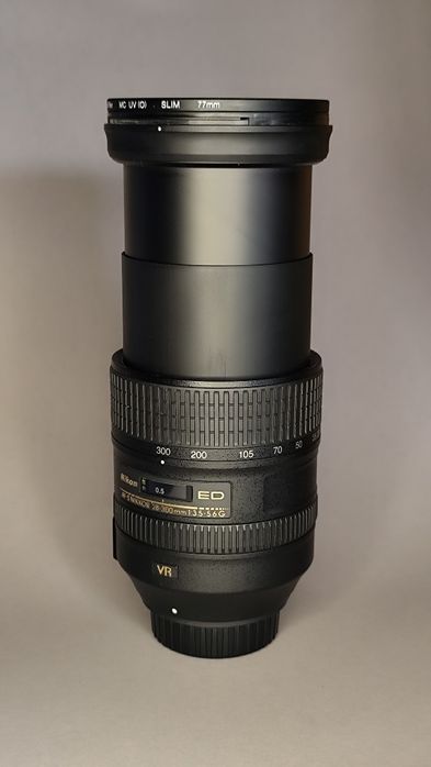 Об'єктив Nikon. Повний кадр. AF-S Nikkor 28-300mm 3.5-5.6 G VR