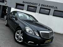 Mercedes-Benz Klasa E Mercedes E200 184KM SEDAN Avantgarde Pisemna Gwarancja Stan Idealny!