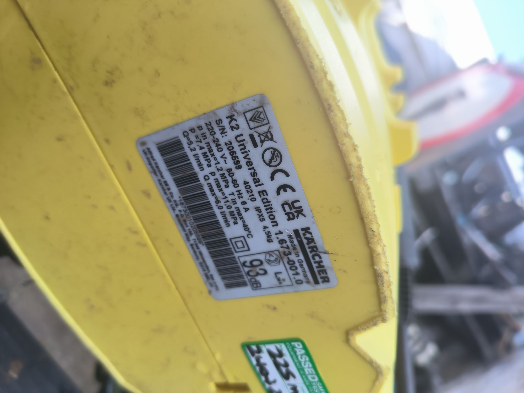 Myjka ciśnieniowa Karcher K2 Universal 120Bar Polecam