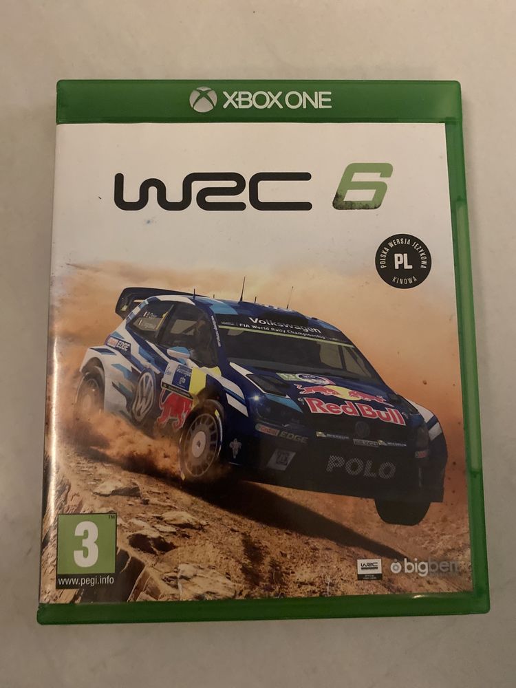 Gra Wrc 6 na xbox one