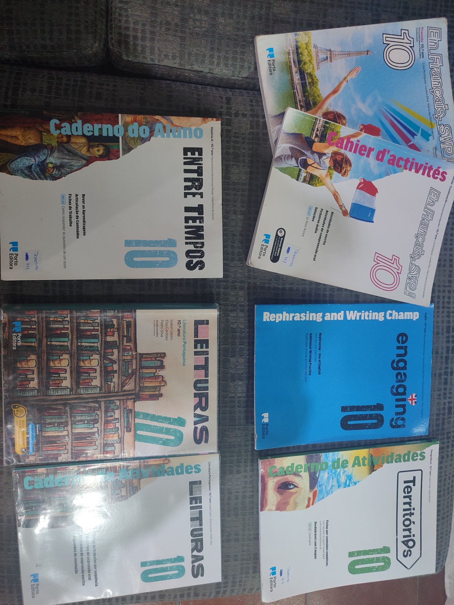 Livros escolares 10 ano