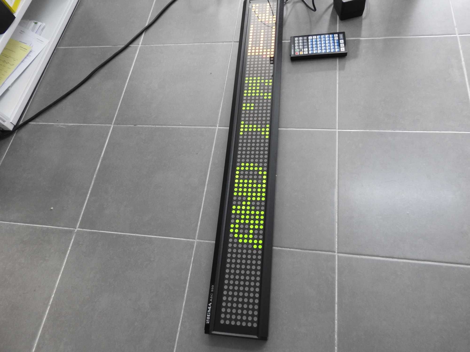 Reclame luminoso programável led publicidade