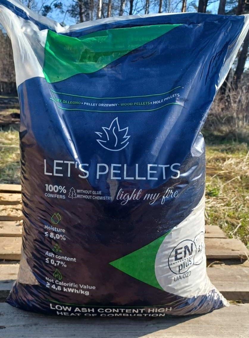 Pellet Drzewny 6mm, Certyfikat EN+A1, DIN+, Pellet Premium