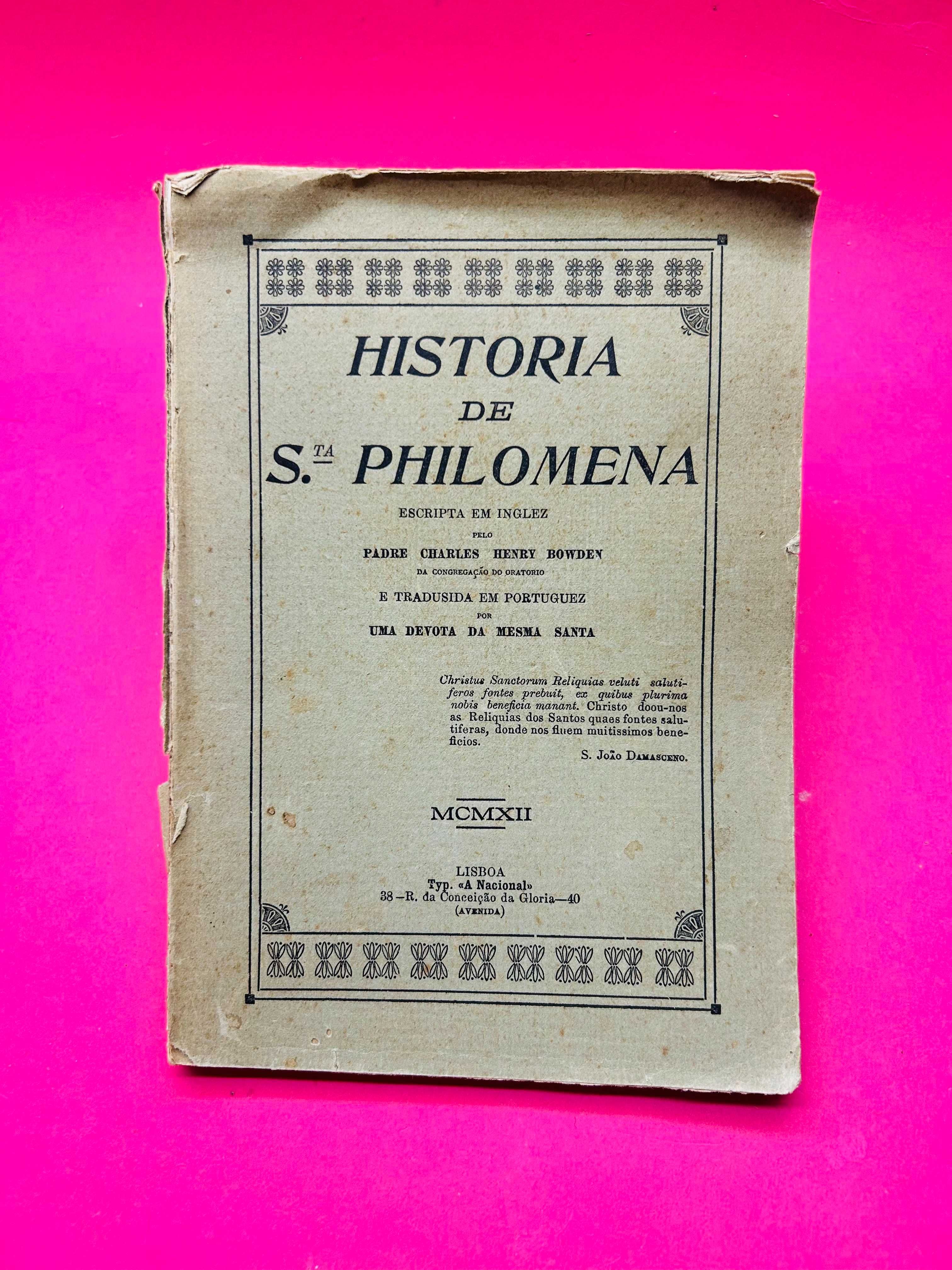 História de Santa Philomena