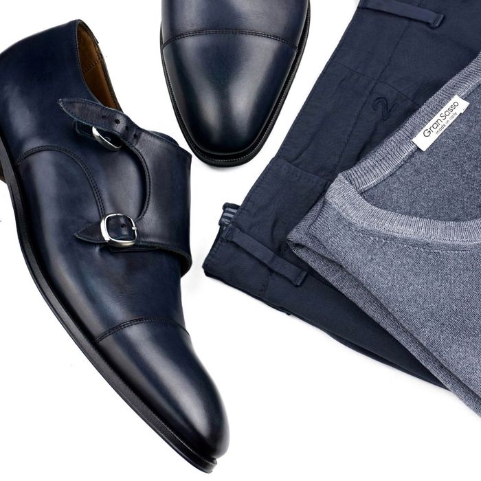 Туфлі - монки FRANCESCHETTI Italy (45) Оригінал