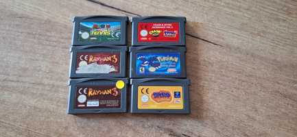 zestaw gier Nintendo GBA