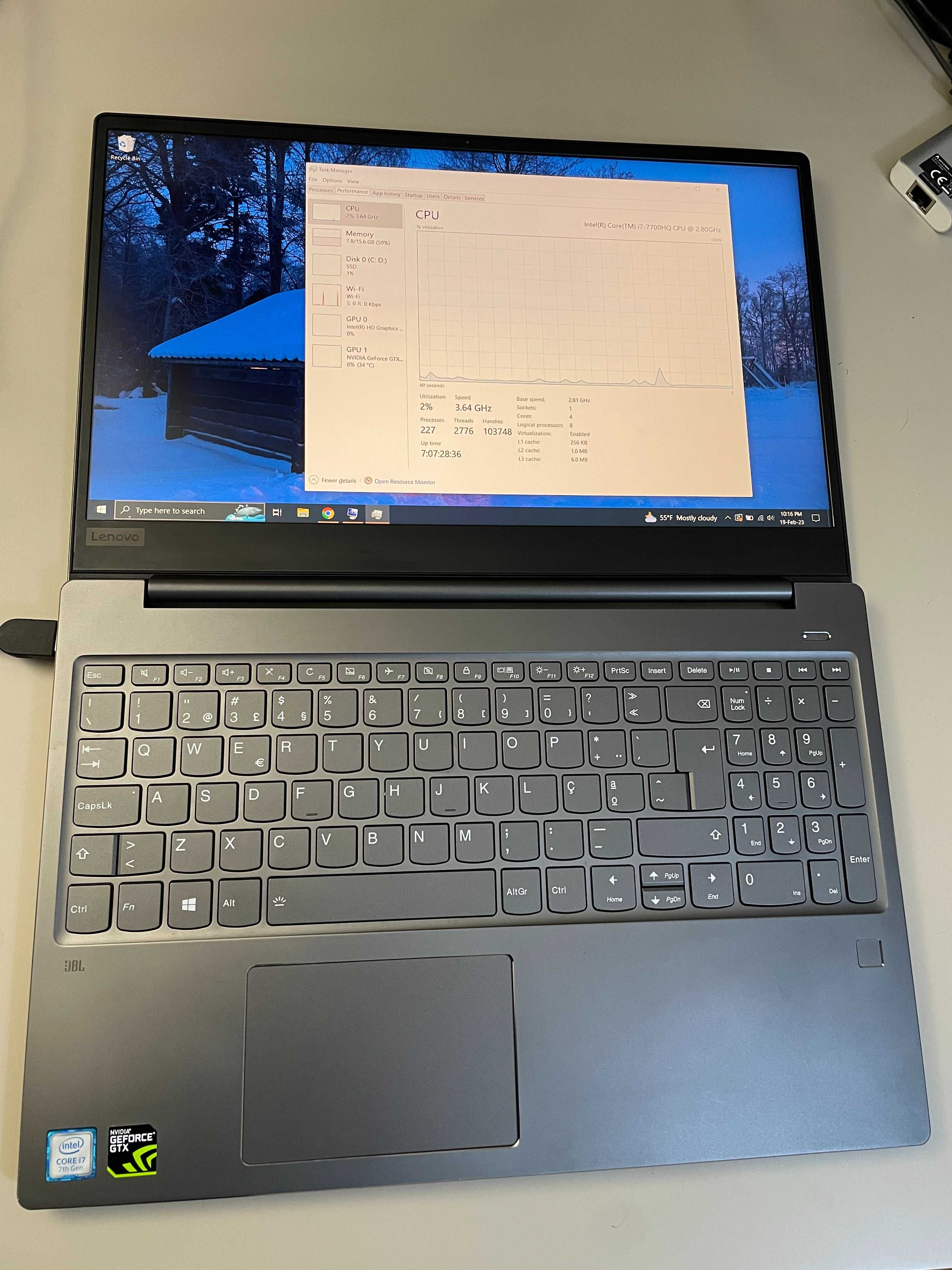 Portátil Lenovo Ideapad 720s (15")