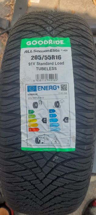205 55 R16 91h komplet wielosezon Goodride All Season Elite Z-401 Nowe