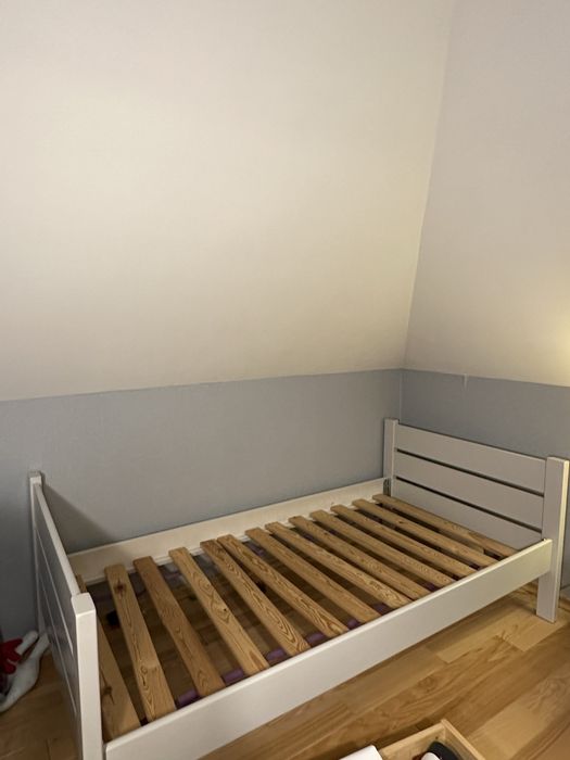 Łózko sosnowe 90x190 + materac