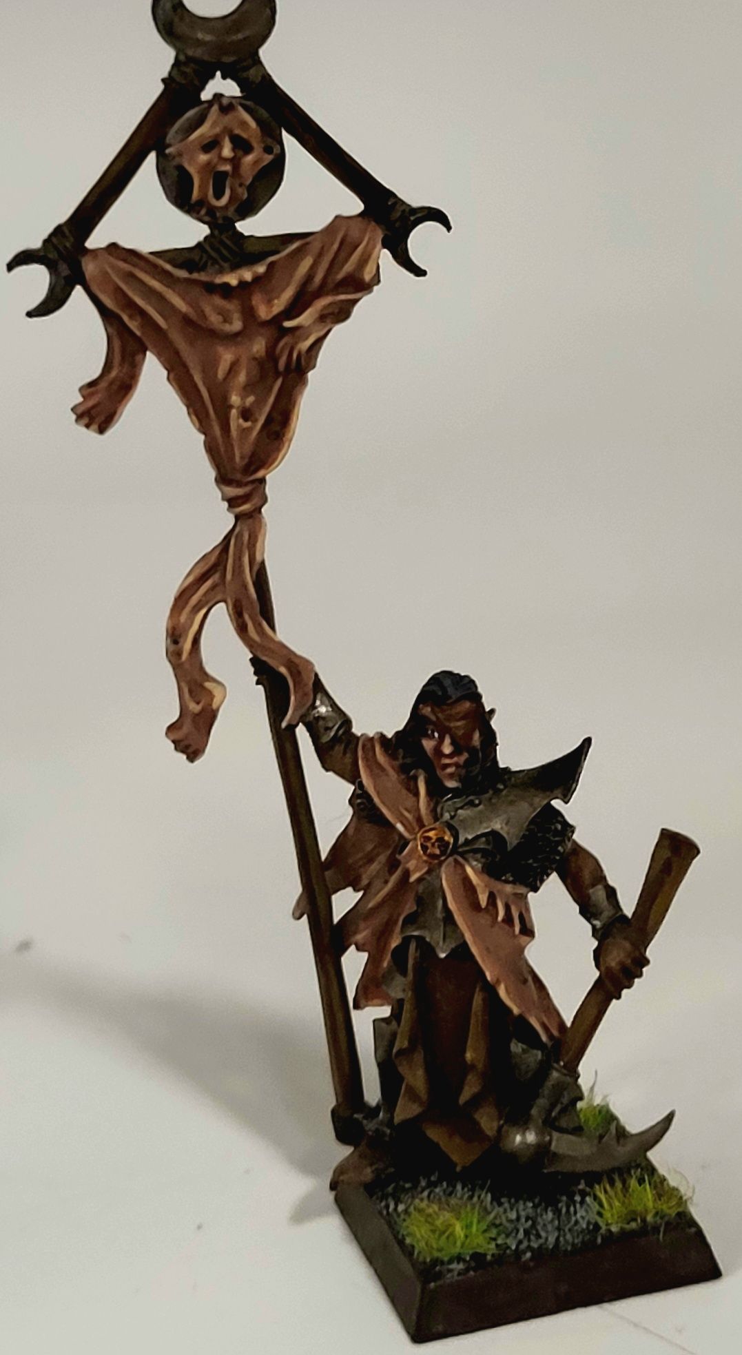 Warhammer Dark Elves  - Command Standard Bearer