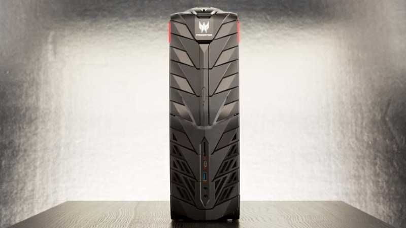 Acer Predator G1-710 + monitor ASUS